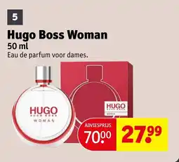 Kruidvat Hugo boss woman aanbieding