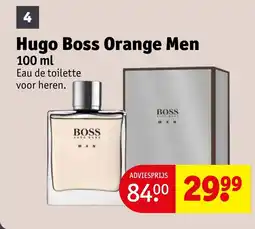 Kruidvat Hugo boss orange men aanbieding