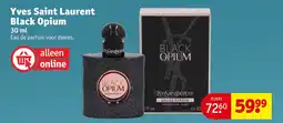 Kruidvat Yves saint laurent black opium aanbieding