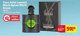 Kruidvat Yves saint laurent black opium illicit green aanbieding