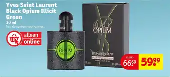 Kruidvat Yves saint laurent black opium illicit green aanbieding