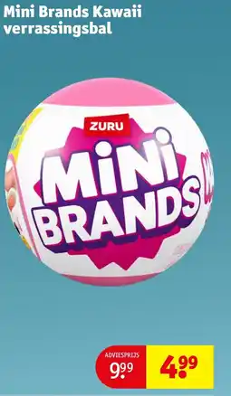 Kruidvat Mini brands kawaii verrassingsbal aanbieding