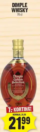 Dirk Dimple whisky aanbieding