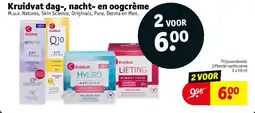 Kruidvat Kruidvat dag nacht en oogcrème aanbieding