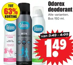 Dirk Odorex deodorant aanbieding