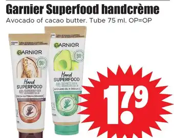 Dirk Garnier Superfood handcrème aanbieding