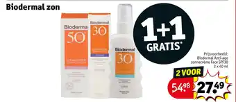 Kruidvat Biodermal zon aanbieding