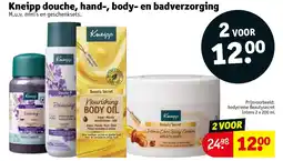 Kruidvat Kneipp douche hand body en badverzorging aanbieding