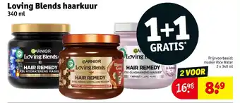 Kruidvat Loving blends haarkuur aanbieding