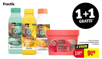 Kruidvat Fructis aanbieding