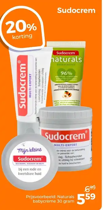 Trekpleister Sudocrem aanbieding