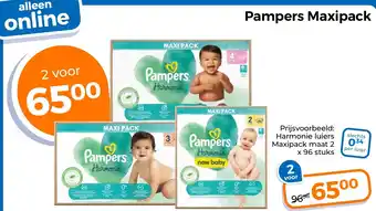 Trekpleister Pampers Maxipack aanbieding