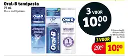 Kruidvat Oral-B tandpasta aanbieding