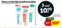 Kruidvat Elmex en meridol mondverzorging aanbieding