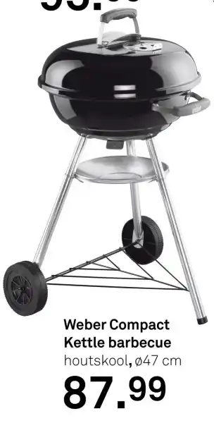 Karwei Weber Compact Kettle barbecue aanbieding