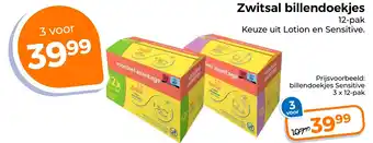 Trekpleister Zwitsal billendoekjes aanbieding