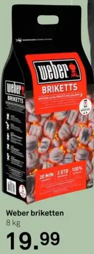 Karwei Weber briketten aanbieding