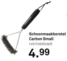 Karwei Schoonmaakborstel Carbon Small aanbieding