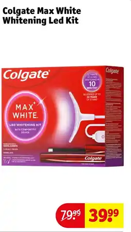 Kruidvat Colgate max white whitening led kit aanbieding