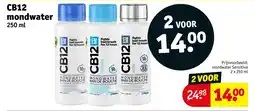 Kruidvat CB12 mondwater aanbieding