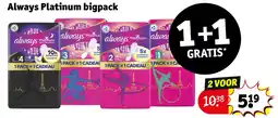 Kruidvat Always Platinum bigpack aanbieding