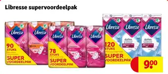 Kruidvat Libresse supervoordeelpak aanbieding