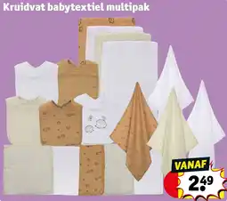 Kruidvat Kruidvat babytextiel multipak aanbieding