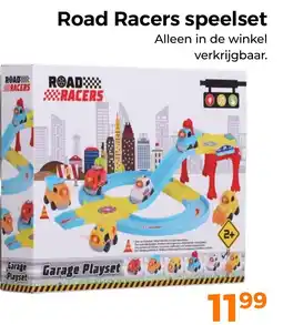 Trekpleister Road Racers speelset aanbieding