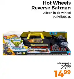 Trekpleister Hot Wheels Reverse Batman aanbieding