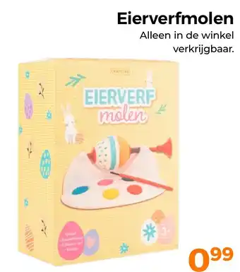 Trekpleister Eierverfmolen aanbieding