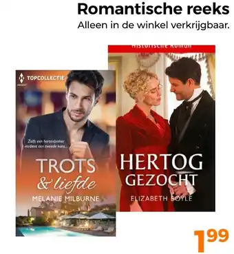 Trekpleister Romantische reeks aanbieding