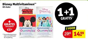 Kruidvat Disney Multivitaminen aanbieding