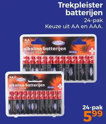 Trekpleister Trekpleister batterijen aanbieding