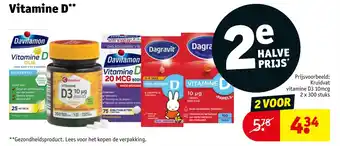 Kruidvat Vitamine D aanbieding