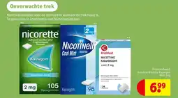 Kruidvat Kruidvat nicotine kauwgom mint aanbieding