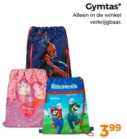 Trekpleister Gymtas aanbieding