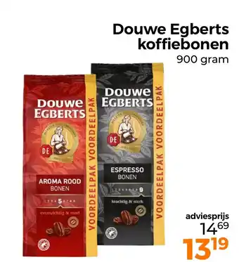 Trekpleister Douwe Egberts koffiebonen aanbieding