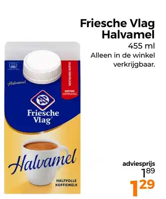 Trekpleister Friesche Vlag Halvamel aanbieding