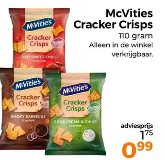 Trekpleister McVities Cracker Crisps aanbieding