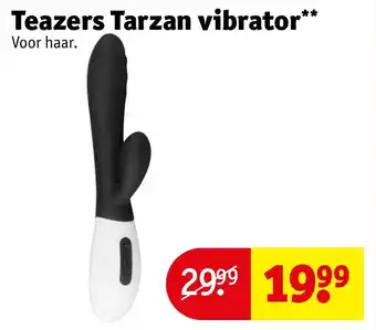 Kruidvat Teazers Tarzan vibrator aanbieding