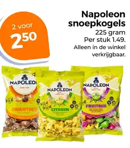 Trekpleister Napoleon snoepkogels aanbieding