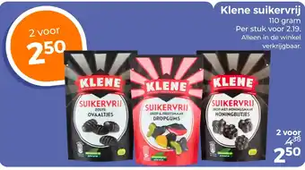 Trekpleister Klene suikervrij aanbieding