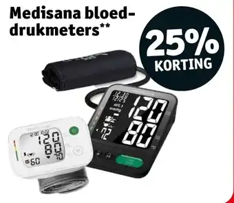 Kruidvat Medisana bloed drukmeters aanbieding