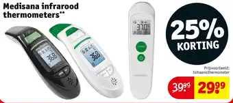 Kruidvat Medisana infrarood thermometers aanbieding