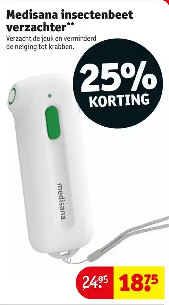 Kruidvat Medisana insectenbeet verzachter aanbieding