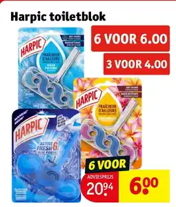 Kruidvat Harpic toiletblok aanbieding