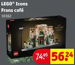 Kruidvat LEGO Icons Frans café 10362 aanbieding