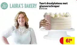 Kruidvat Taart draaiplateau met glazuurschraper aanbieding