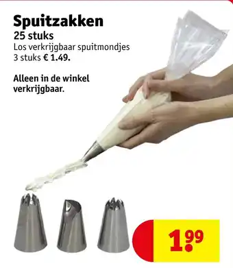 Kruidvat Spuitzakken aanbieding