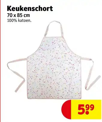 Kruidvat Keukenschort aanbieding